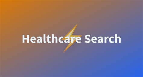'healthcare' Search .